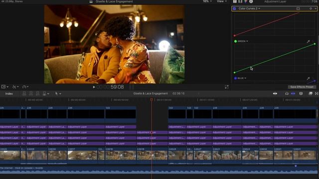 Color Grading Final Cut Pro X Cinematic Tutorial with No Plugins! смотреть онлайн