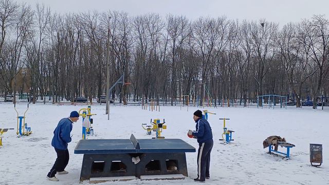 Winter Table Tenis in Kyiv, Ukraine, Open Space, 22.01.2024 смотреть онлайн