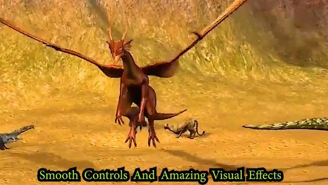 Flying Dragon Simulator | Android game | Offline Free Game смотреть онлайн