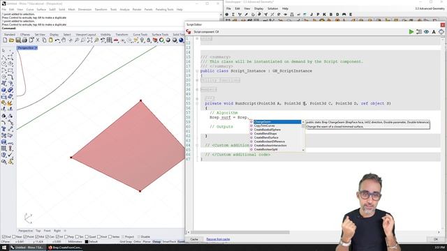 3.3 Advanced Geometry Scripting - Advanced Development in Grasshopper смотреть онлайн