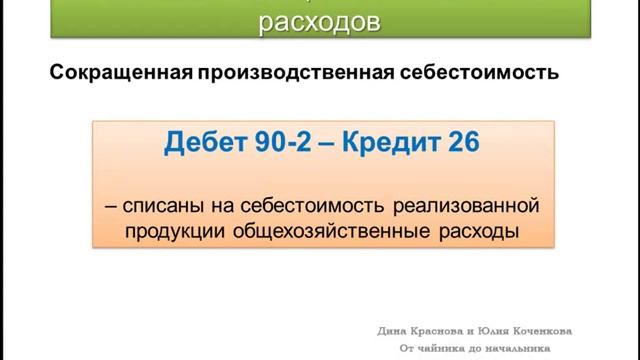 Полная и сокращенная себестоимость смотреть онлайн