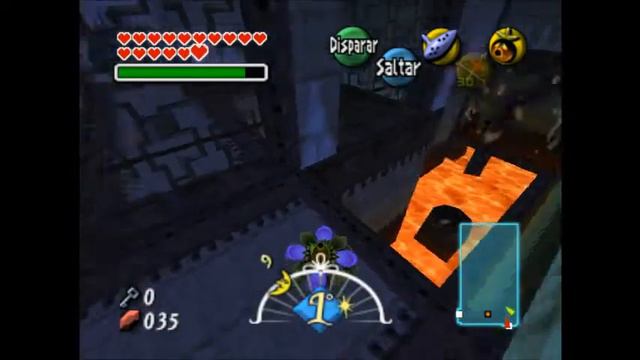 Zelda MM (24) Templo da Torre de Pedra - Pt 1 - Baús suspensos смотреть онлайн
