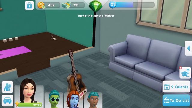 The Sims Mobile: Choosing a hobby смотреть онлайн
