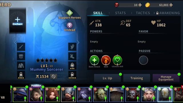 Интересный новый Idle RPG проект Gods Raid!