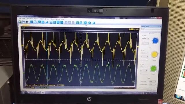 CKD test - Hantek 6022 with toroid choke same as CT смотреть онлайн