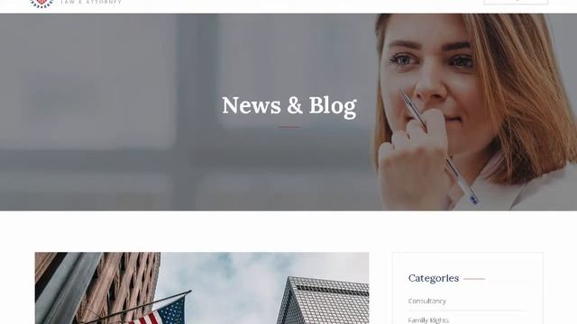 Fexa- Lawyer & Attorney WordPress Theme | Themeforest Templates смотреть онлайн