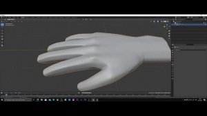 ?Стрим: Моделирование органики, Создание объекта(Руки) в Blender 2.9