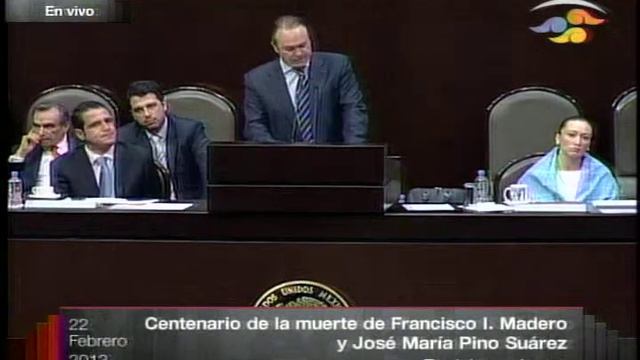 Dip. Luis Alberto Villarreal (PAN) - Centenario de la muerte de Francisco I. Madero смотреть онлайн