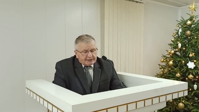 В.С.Немцев: Чудеса и радость Рождества / проповедь (Евр.2:14-18) смотреть онлайн