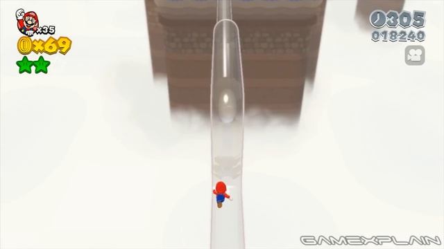 Super Mario 3D World - World 6-1 Green Stars & Stamp Locations Guide & Walkthrough смотреть онлайн