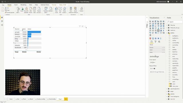 Turn off HEADERS in Power BI Table visuals смотреть онлайн