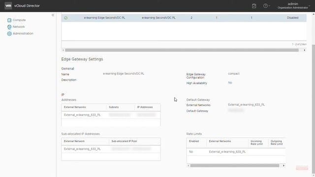 Настройка NSX EDGE. Инструкции по работе в облаке смотреть онлайн