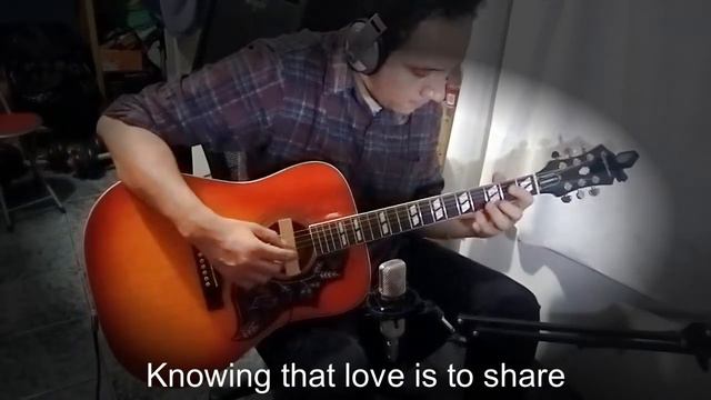 The Beatles - Here, there and everywhere (fingerpicking guitar cover). смотреть онлайн
