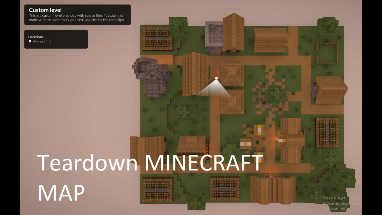 Teardown MINECRAFT MAP