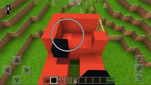 Как построит Дом в Голове АМОНГ АС в майнкрафте. смотреть онлайн