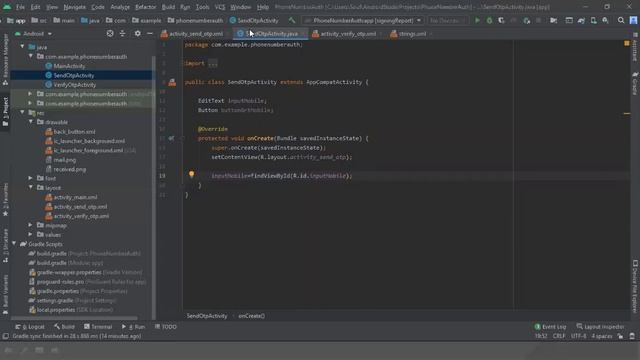Firebase Phone Auth in Android Studio : Authenticate and Communicate смотреть онлайн