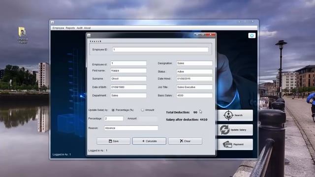 Employee Payroll Management System Using Java Netbeans - Part 1 - Introduction смотреть онлайн