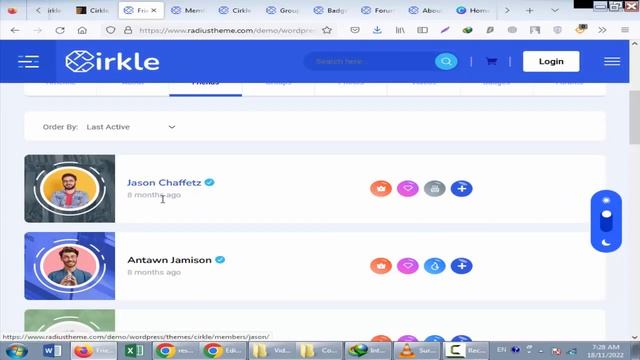 Cirkle – Social Networking WordPress Theme-cmsnull смотреть онлайн