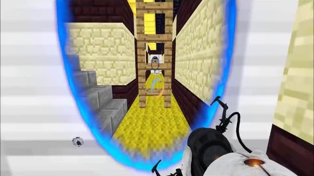 minecraft map in portal 2! made by me смотреть онлайн