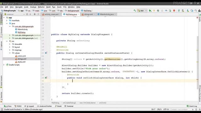 Android tutorial (2018) - 63 - Dialog with Radio Buttons смотреть онлайн