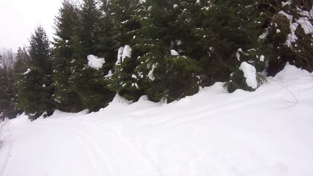 Один на лыжах с часами Suunto Ambit2 R, тестируем часы 29.02.2024