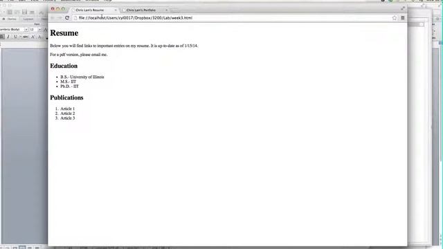 How to add headers, paragraphs, and lists in HTML смотреть онлайн