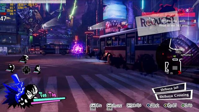 Persona 5 Strikers 930MX Gameplay смотреть онлайн