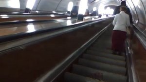 метро Тургеневская переход на Чистые пруды через верх, правой эскалатор