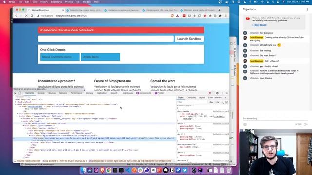 SimplyTest.me Live Development смотреть онлайн