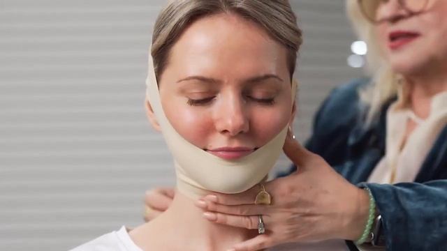Маска-бандаж для коррекции овала лица ONE WEEK MIRACLE. мастер-класс. смотреть онлайн