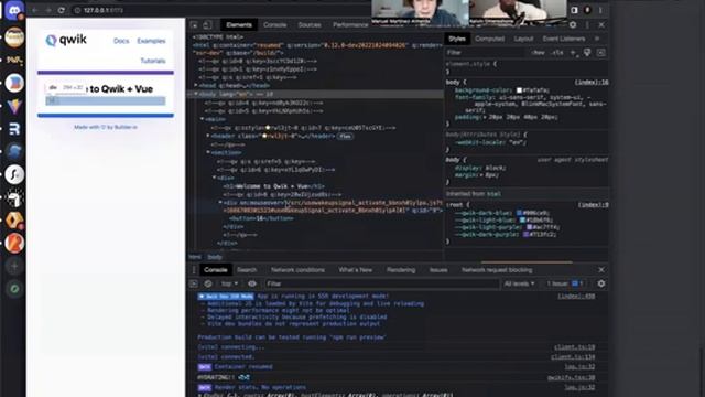 Hacking Session: Qwik + Vue смотреть онлайн