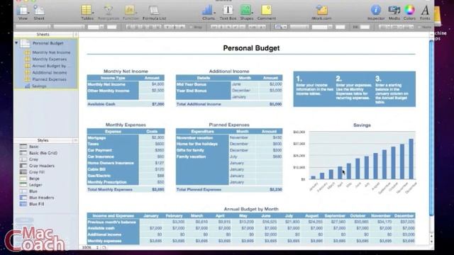 Numbers 09 - Spreadsheets: Understanding Sheets смотреть онлайн