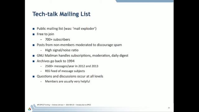 Introduction to EPICS смотреть онлайн