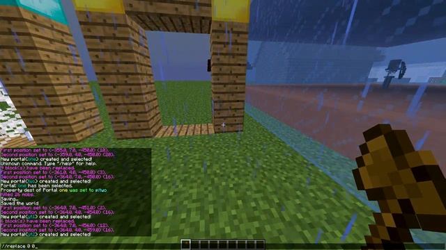 Minecraft Plugin Tutorial - Multiverse Portals смотреть онлайн