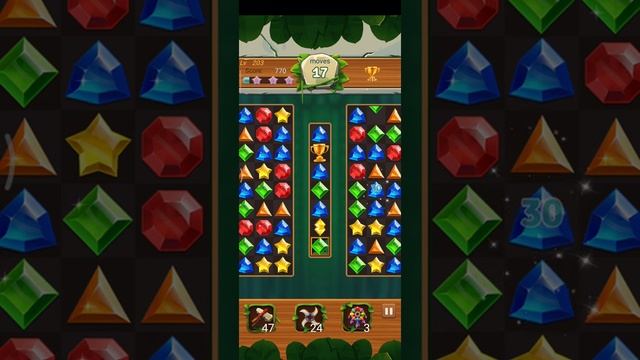 Jewels Jungle ? Level 203 ⭐⭐ 2021 - Jewels & Gems Match 3 Puzzle no Booster ? Android Gameplay ✅ смотреть онлайн