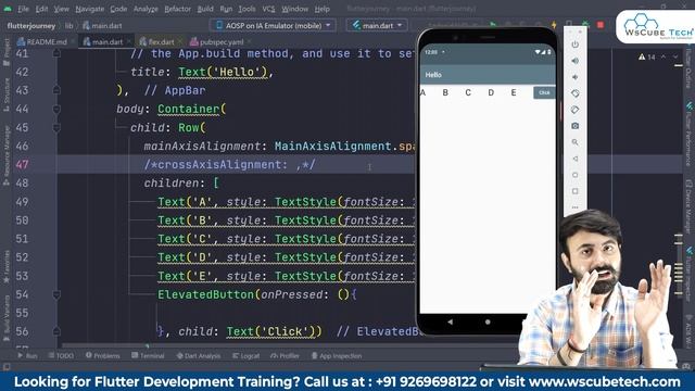 What are Rows and Columns with Examples? | Flutter Widgets Tutorial смотреть онлайн