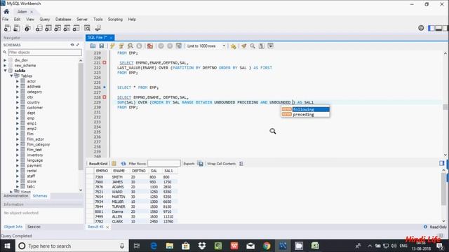 Cumulative Salary in MySql Explain in Hindi смотреть онлайн