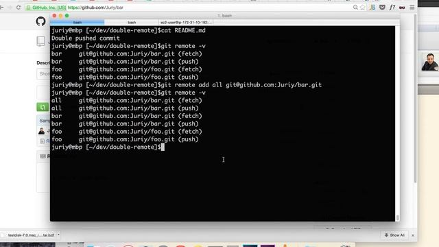 Git: Pushing to multiple remotes смотреть онлайн