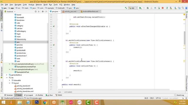 Point of Sales App using Android and Sqlite Pos part 10 смотреть онлайн