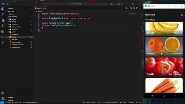 React Native POS System | MySQL Database смотреть онлайн