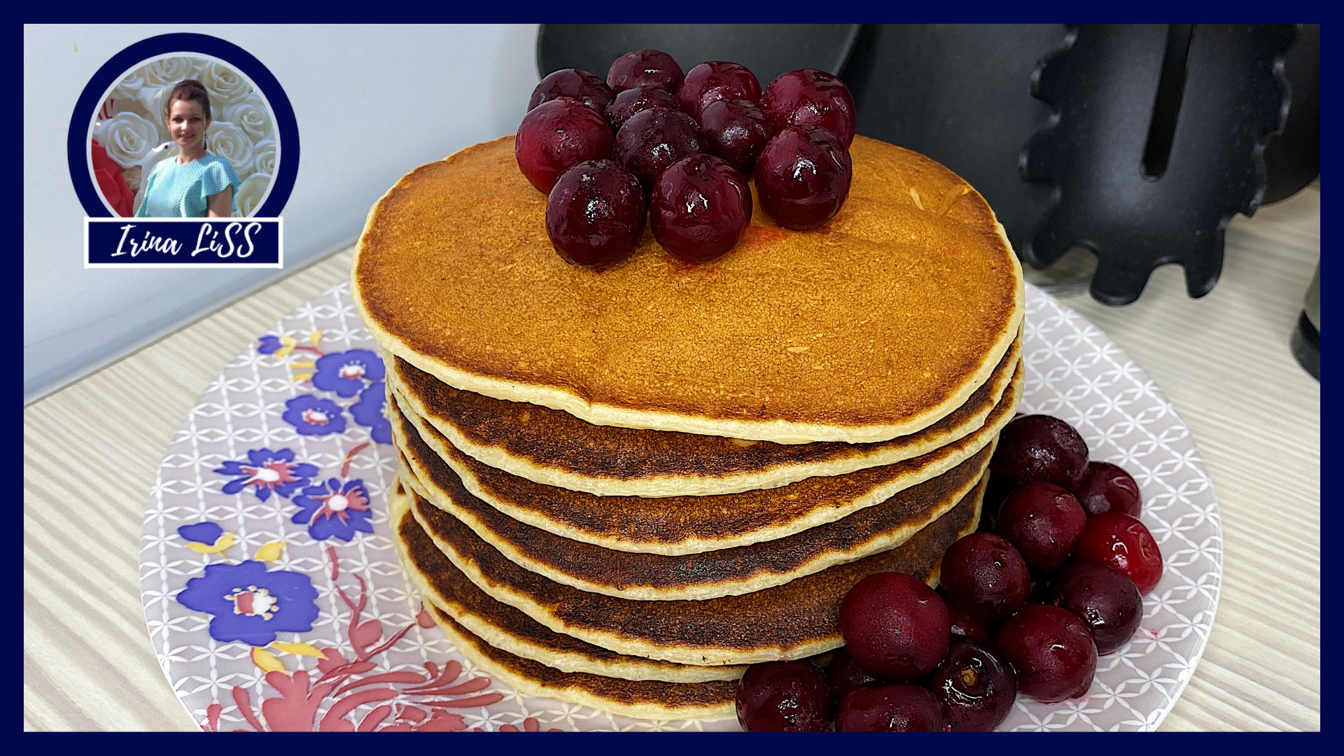 Из 1 пачки творога целая стопка оладий! Как приготовить Творожные панкейки (Рецепты с творогом) смотреть онлайн