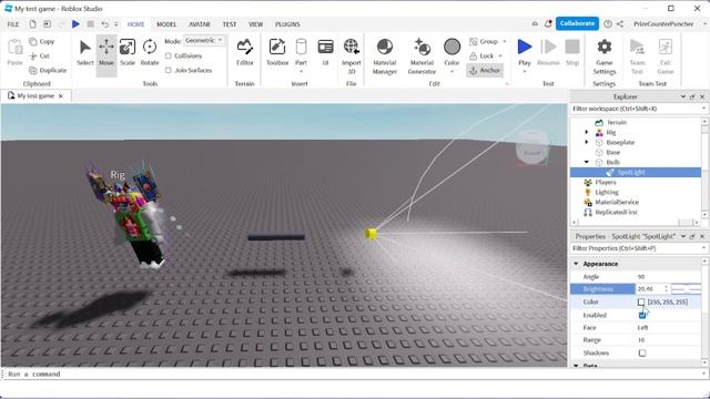 Roblox Rigid Constraints (RigidConstraint) Making a Flashlight So Easy! (Advanced Beginners - AB012 смотреть онлайн