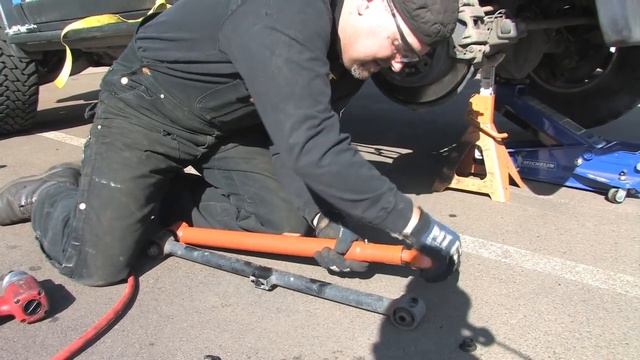 How To FJ Cruiser Lower Control Arm install смотреть онлайн