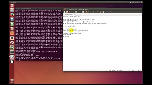 تثبيت الجافا لنظام ubuntu-14.10-desktop-amd64 смотреть онлайн
