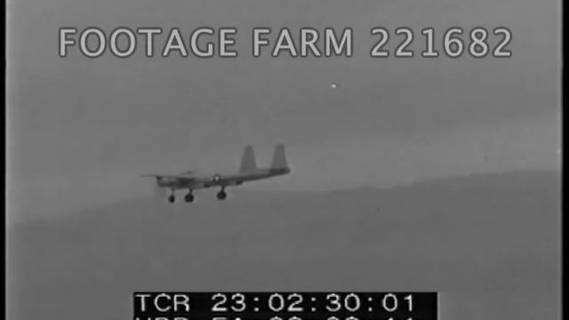 XF-11 Test Flight by Howard Hughes 221682-47 | Footage Farm смотреть онлайн