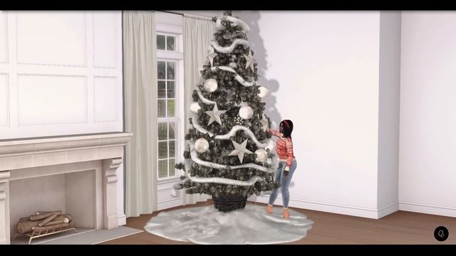 Vlogmas Day 2 | Decorating My Christmas Tree? | Second Life смотреть онлайн