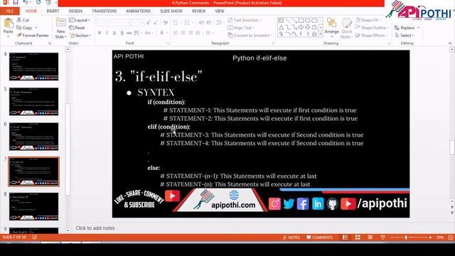 7. Python Tutorial - if elif else in Python | Python Programming Full Course Step by Step Coding смотреть онлайн