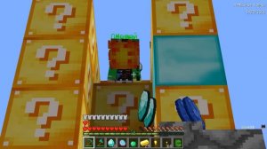 РЕБЯТА СПРЯТАЛИСЬ В ГОЛОВЕ КРИПЕРА ИЗ ЛАКИ БЛОКОВ В МАЙНКРАФТ ! Алексбой Minecraft