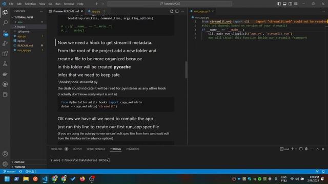 Create a Standalone Executable from Your Streamlit App with PyInstaller смотреть онлайн