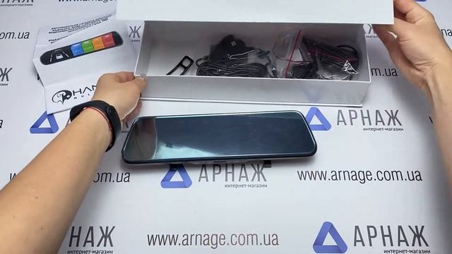 Phantom RM 96 Зеркало-видеорегистратор. Распаковка. смотреть онлайн